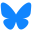 bsky.app logo