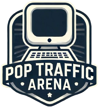 poptrafficarena.com logo