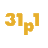 31P1 logo