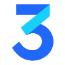 3Pro TV (E-Broadcasting) logo