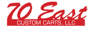 70 East Custom Carts logo