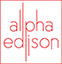Alpha Edison logo