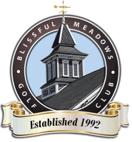 Blissful Meadows Golf Club logo