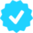checkmark.blue icon