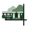 Kjosfossen Waterfall icon