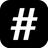 #Hashed logo
