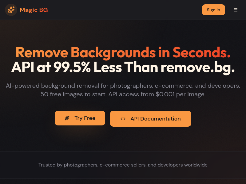Magic Background Remover logo