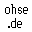 ohse.de logo