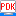 pdk.com icon