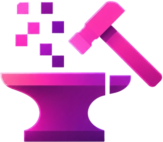 PixelForge Studio logo