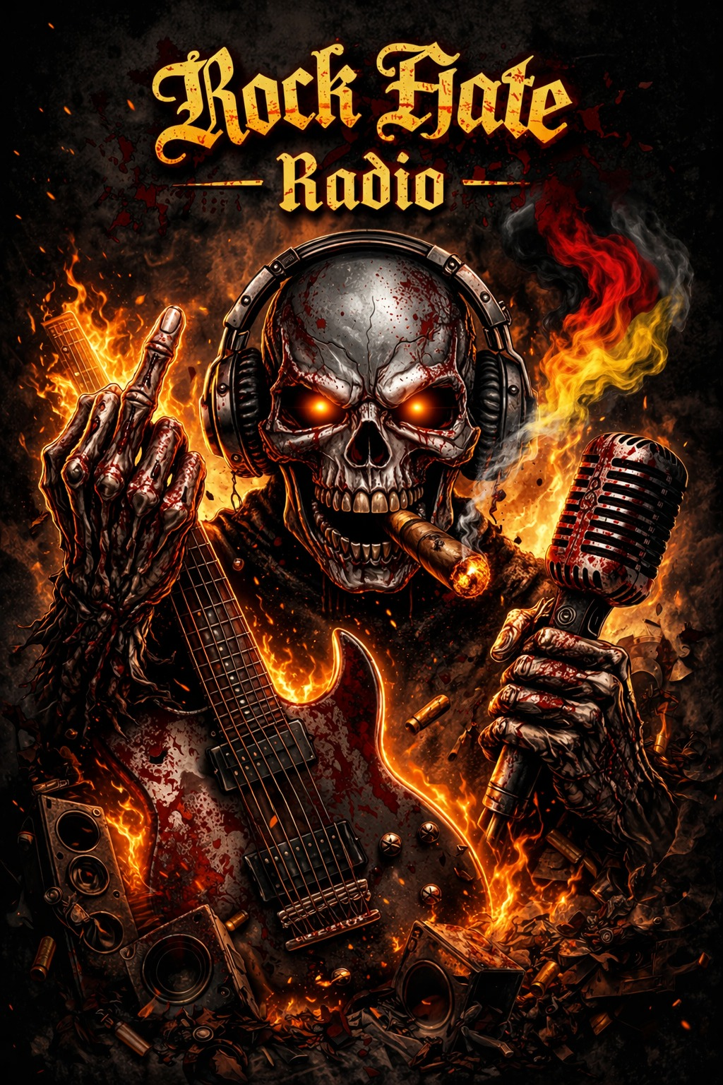 rock-hate.de logo