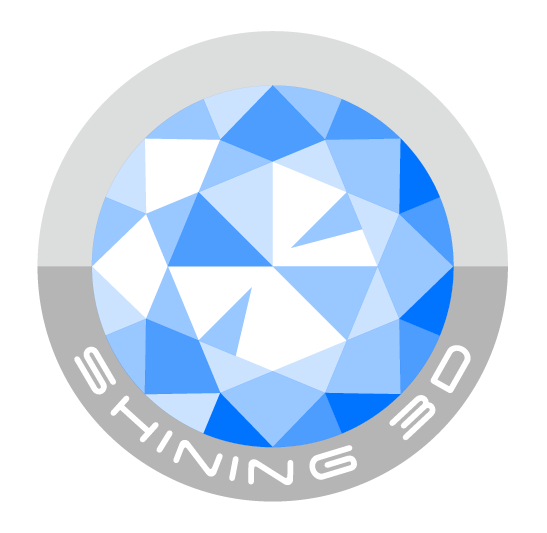 SHINING 3D logo