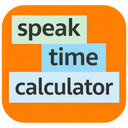 Speaking Time Calculator logo