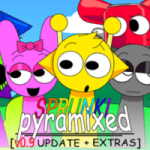 Sprunki Pyramixed logo