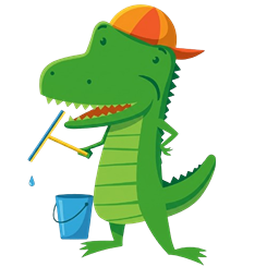 T-Rex Window And Eaves Cleaning logo