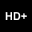 HD PLUS logo