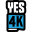 yes4k.com logo